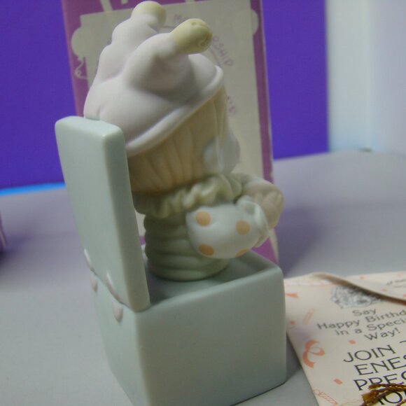 Pair of Precious Moments Symbol of Membership 1990 & 1991 B-0005 & B-0006 Enesco - Picture 13 of 16